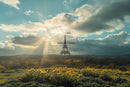 Cinematic Eiffel Tower Dawn Print