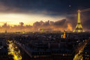 Fantasy Paris at Dusk
