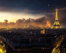 Fantasy Paris at Dusk