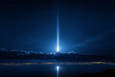 Minimalist Vertical Light Beam